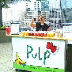 Fruit smoothies made fresh at your event - Pulp Pours